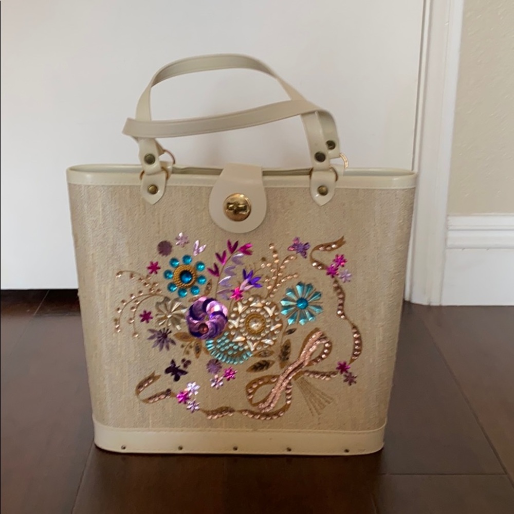 Vintage Gemstone Handbag
